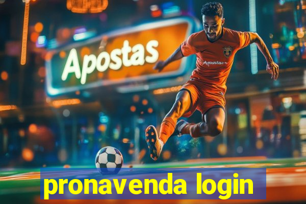 pronavenda login